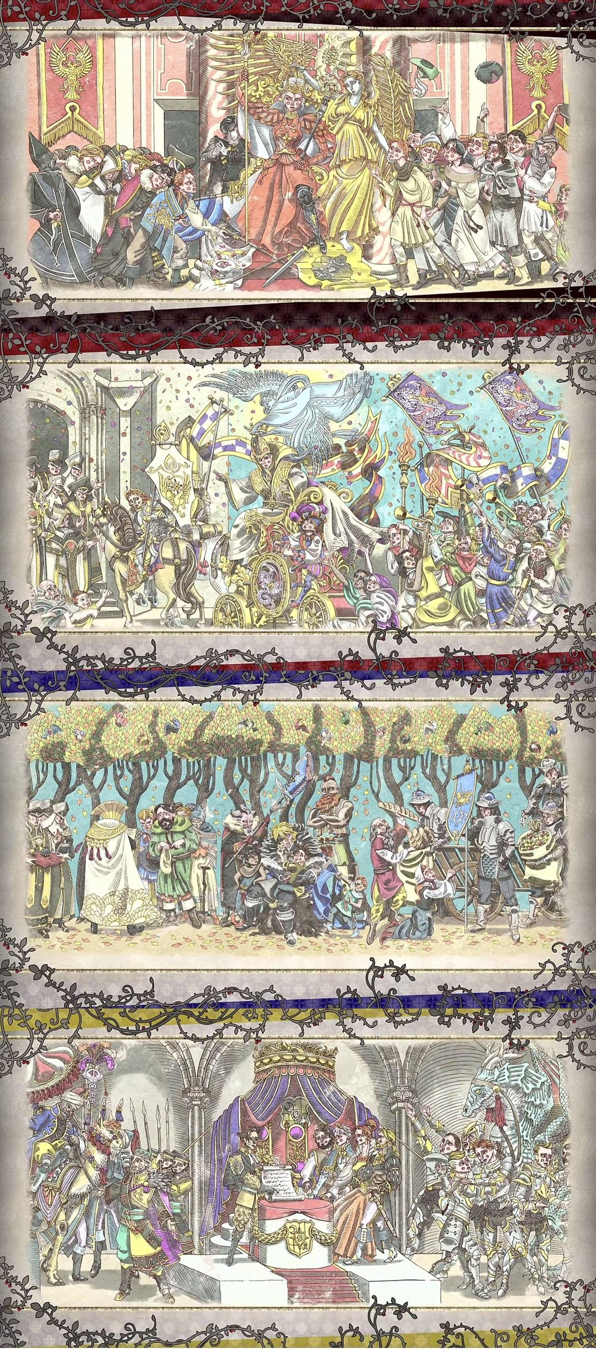 Fe風花雪月 各ルートクリア後に表示される級長たちのイラストが素晴らしい それぞれの性質が色濃く現れているぞ ファイアーエムブレム攻略 情報まとめ チキ速