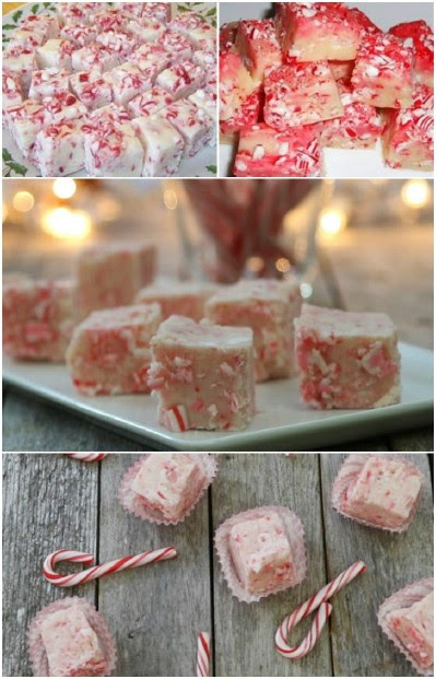 Candy Cane Fudge