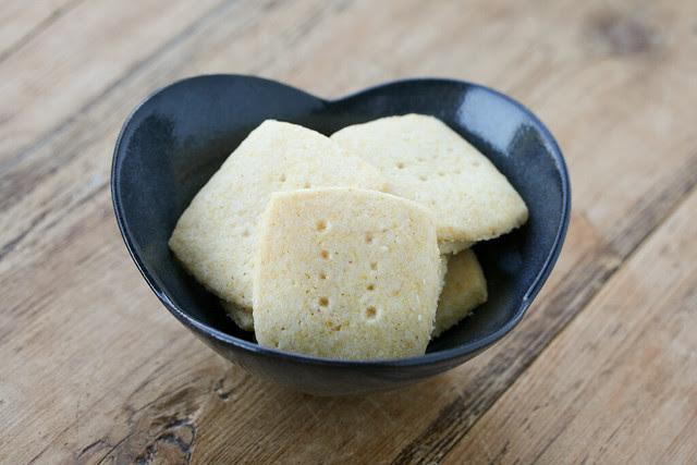 Cornmeal Shortbread Cookies - Tuesdays with Dorie