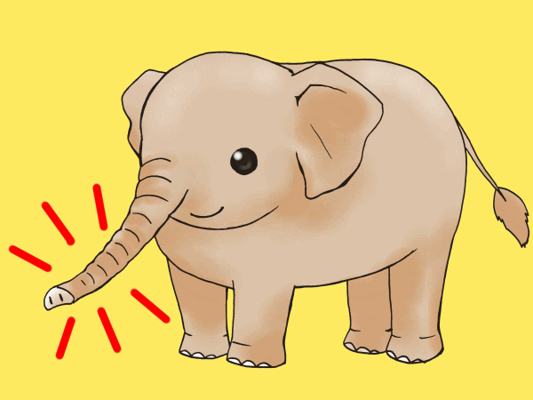 ゾウの鼻はなぜ長い キップリングの童話 福娘童話集 きょうの世界昔話