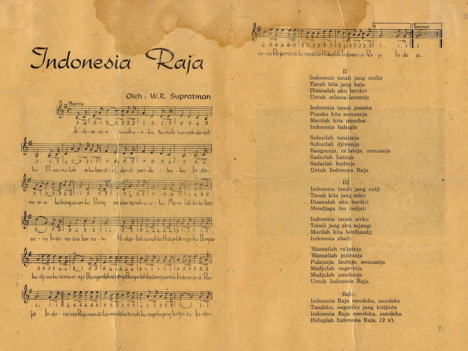 Indonesia – nationalanthems.info