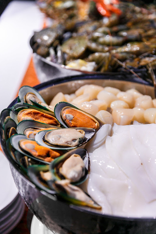 mussels, squid, scallops, shellfish, best seafood in Ko Samui, food in Thailand, best food in Thailand, the luxury collection, Starwood, SPG guest