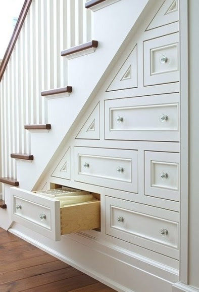 10 Ways To Decorate Under Stairs - lizmarieblog.