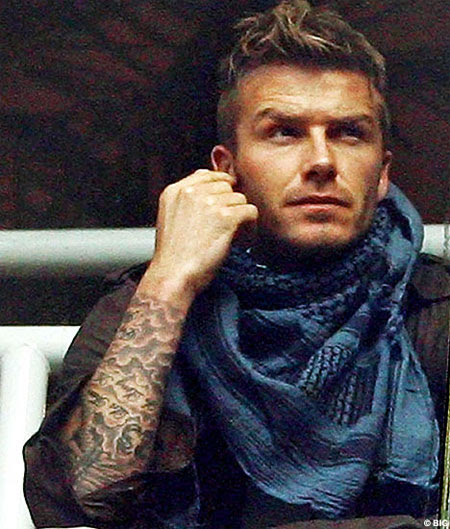 David Beckham Tattoo Girls - : Despite being a posh English girl Bindi had