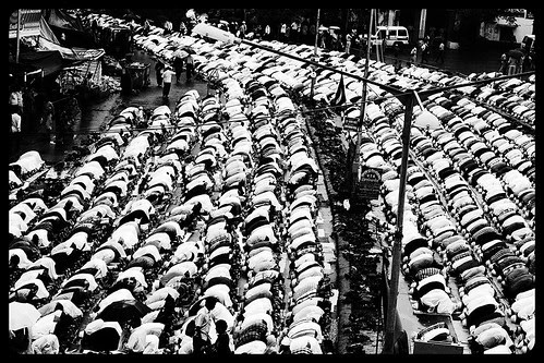Eid Prayers At Bandra Station Road ,,,, Eid Ul Fitr by firoze shakir photographerno1