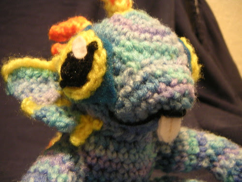 Amigurumi Murky closeup