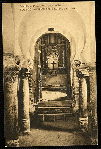 Mezquita del Cristo de la Luz (Toledo), a principios de siglo. 1912