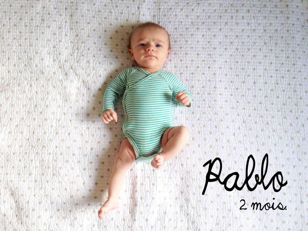 Evolution Bebe 2 Mois Cherie Sheriff Blog Lifestyle Mode Famille