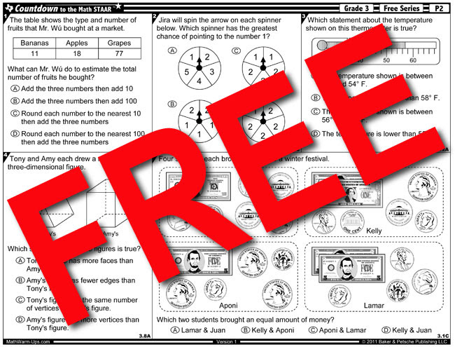 5th Grade Math Staar Answer Key  staar master student practice book series math reading writing 