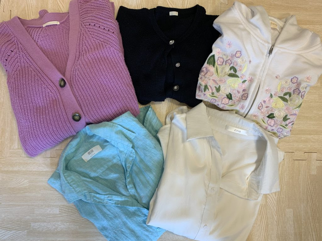 授乳服 春秋編 授乳ママもオシャレしたい 授乳のしやすさを重視した1weekコーディネート