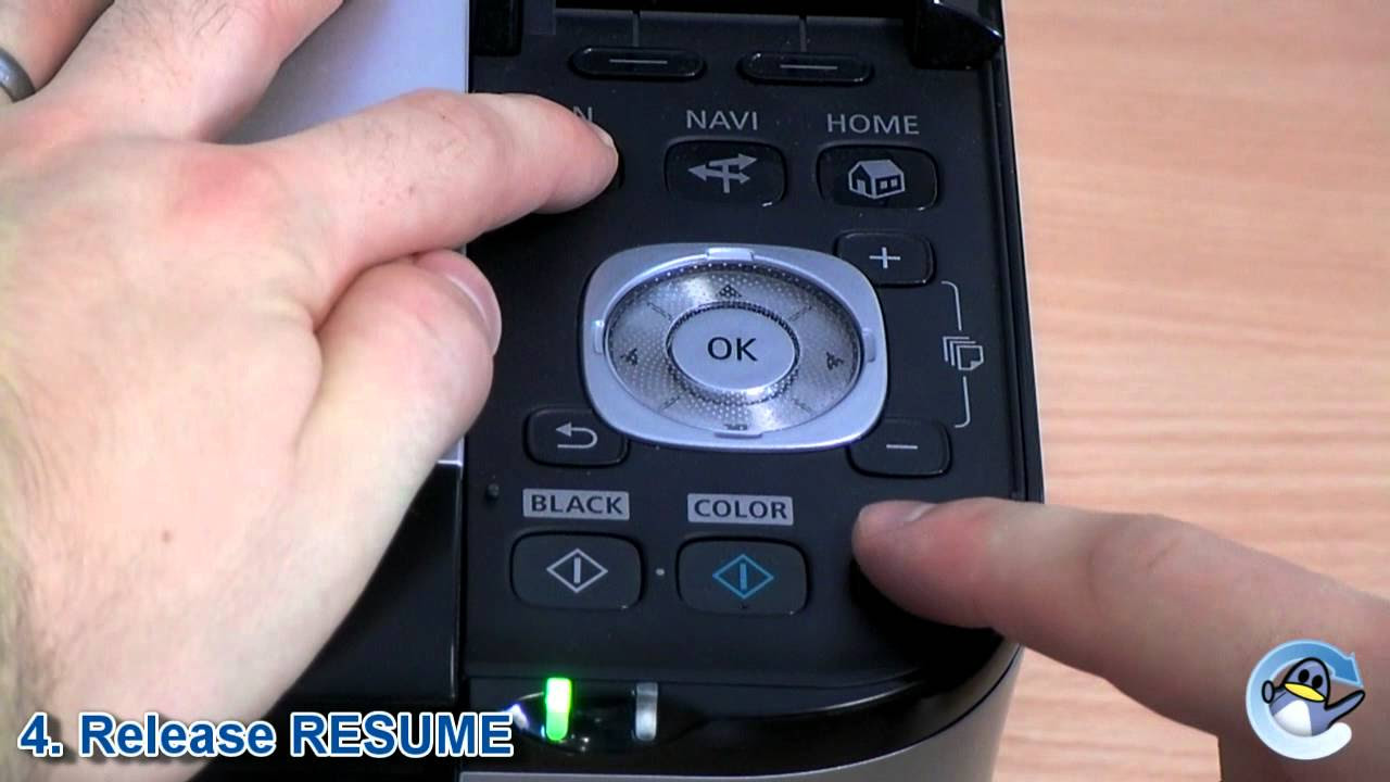 Canon MP550 Ink Absorber Reset (6C10 Error Code) - YouTube