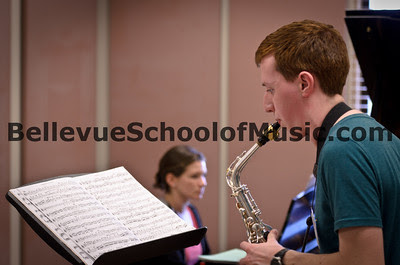 Andrew Nelson, Rehearsal Finalist in the North American Saxophone Alliance Young Artist Competition 2012 Gammage Auditorium, Arizona State University