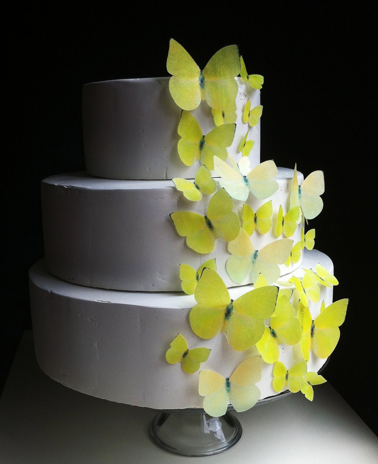 butterfly wedding cake toppers