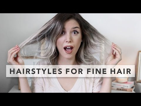 View 12 Quick Easy Hairstyles For Long Thin Hair