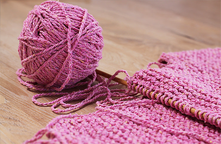 Pink Knitting
