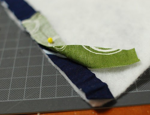 How to make a string quilt pouch 3