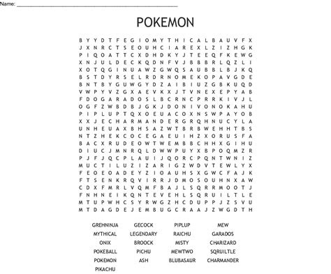 Web15 free printable pokemon themed word search puzzle words. pokemon word search puzzles printable word search printable