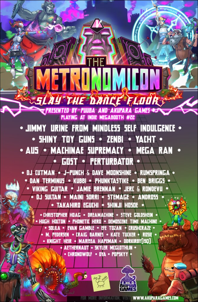 The Metronomicon: Band Poster