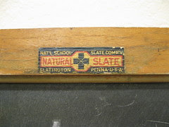 Nat'l School Slate Company Label
