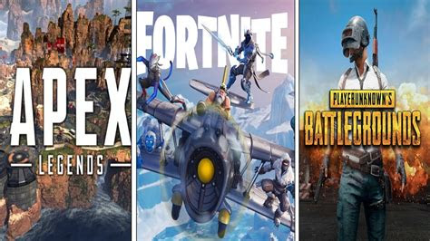 apex legends  fortnite  pubg legendary battle youtube
