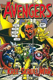 Cover of The Avengers: The Kree-Skrull War tra...