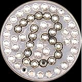 Bella Crystal Initial B Ball Marker Hat Clip Set