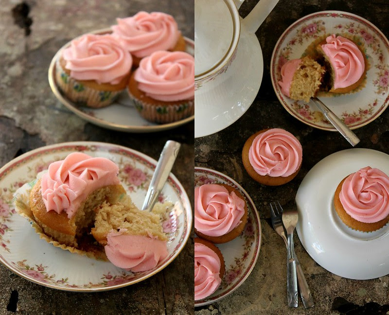 Eggless Vanilla Cupcakes 2