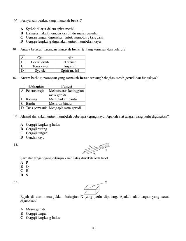 Contoh Soalan Rbt Tingkatan 1 Xaserluna