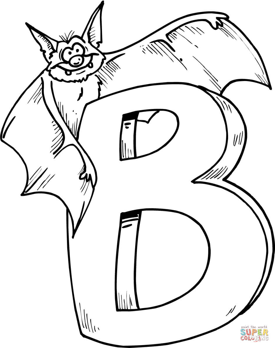 Letter B is for Bat