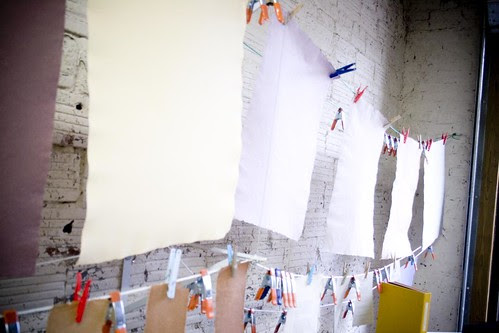 drying paper