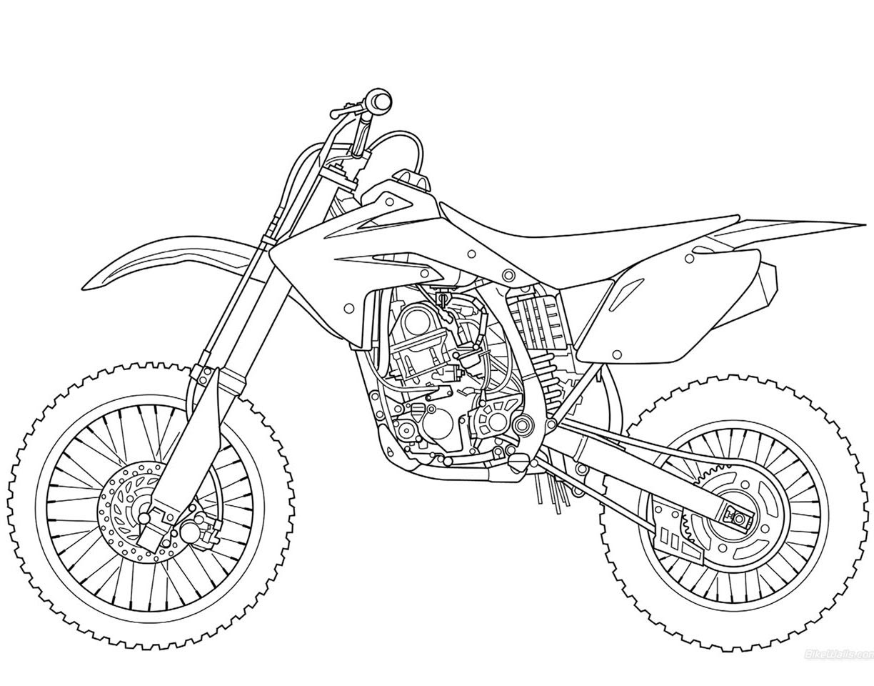 Dirt Bike Coloring Pages at GetColorings.com | Free ...