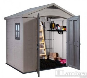 ... Factor 8 x 6 Plastic Garden Shed/Garage Storage FREE DELIVERY | eBay