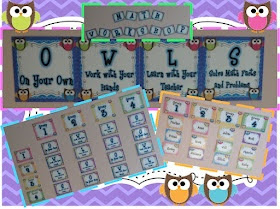 Second Grade Discoveries with Miss Bily: OWLS Math Workshop Center Rotations!