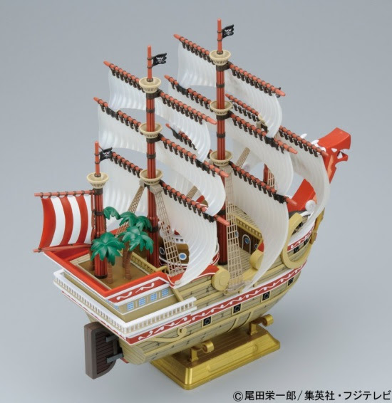 本格派帆船プラモデルシリーズに四皇 赤髪の船 レッド フォース号 登場 Logpiece ワンピースブログ シャボンディ諸島より配信中