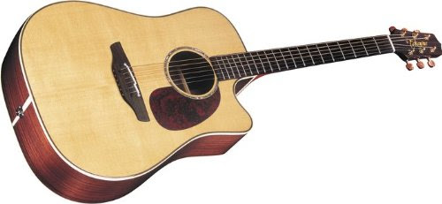 Takamine Supernatural Series TAN16C Dreadnought Acoustic Electric Guitar, Natural with Case