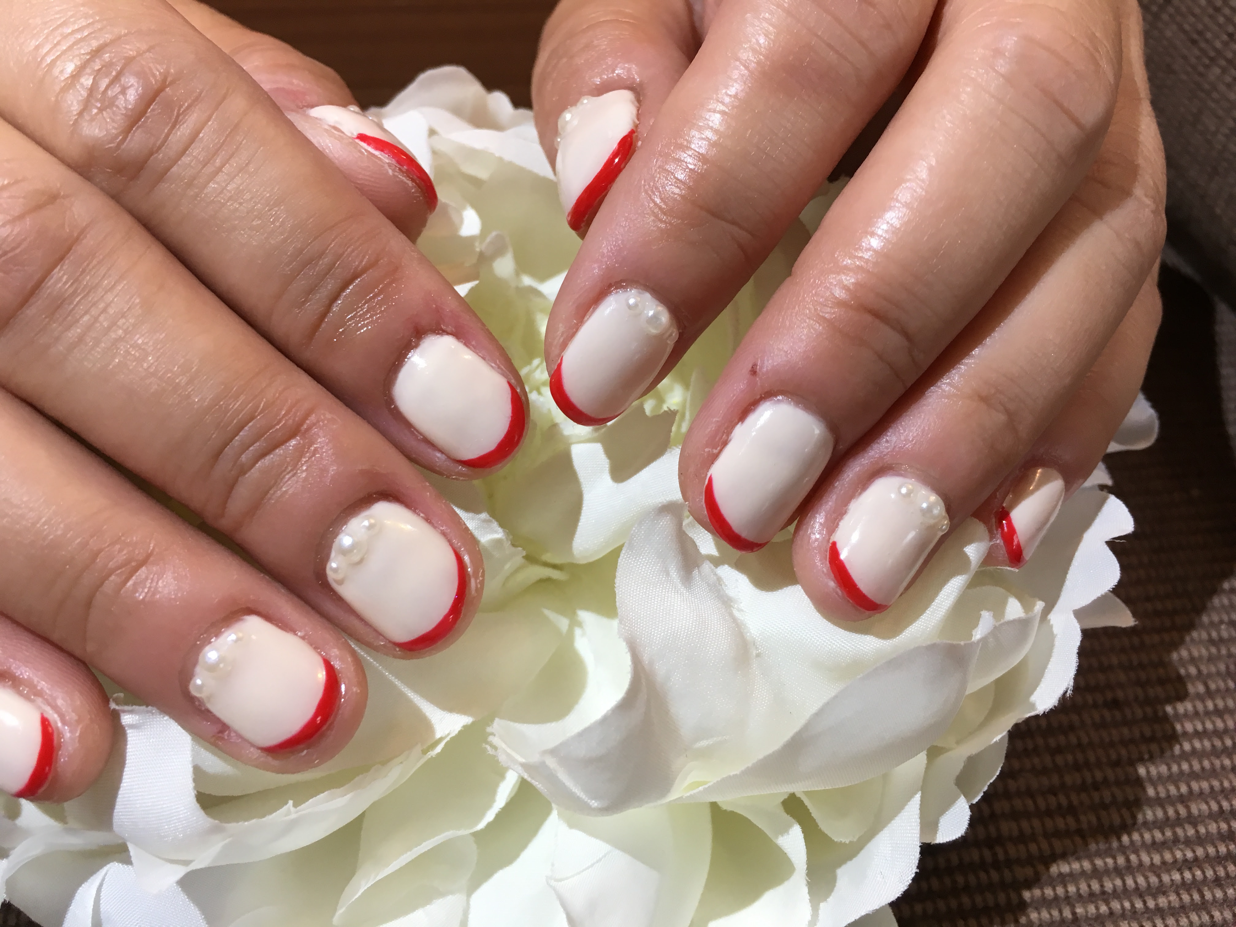 白無垢に合わせて Nails Beauty Atelier Style