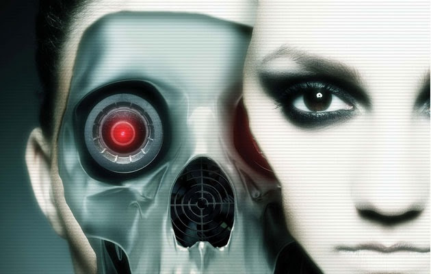 20 Photoshop tutorial for creating scary themed effects cyborg 1 20 Photoshop tutorial for creating scary themed effects
