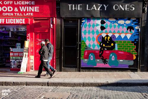 Street Artist Malarky & Lucas hit Brick Lane, London
