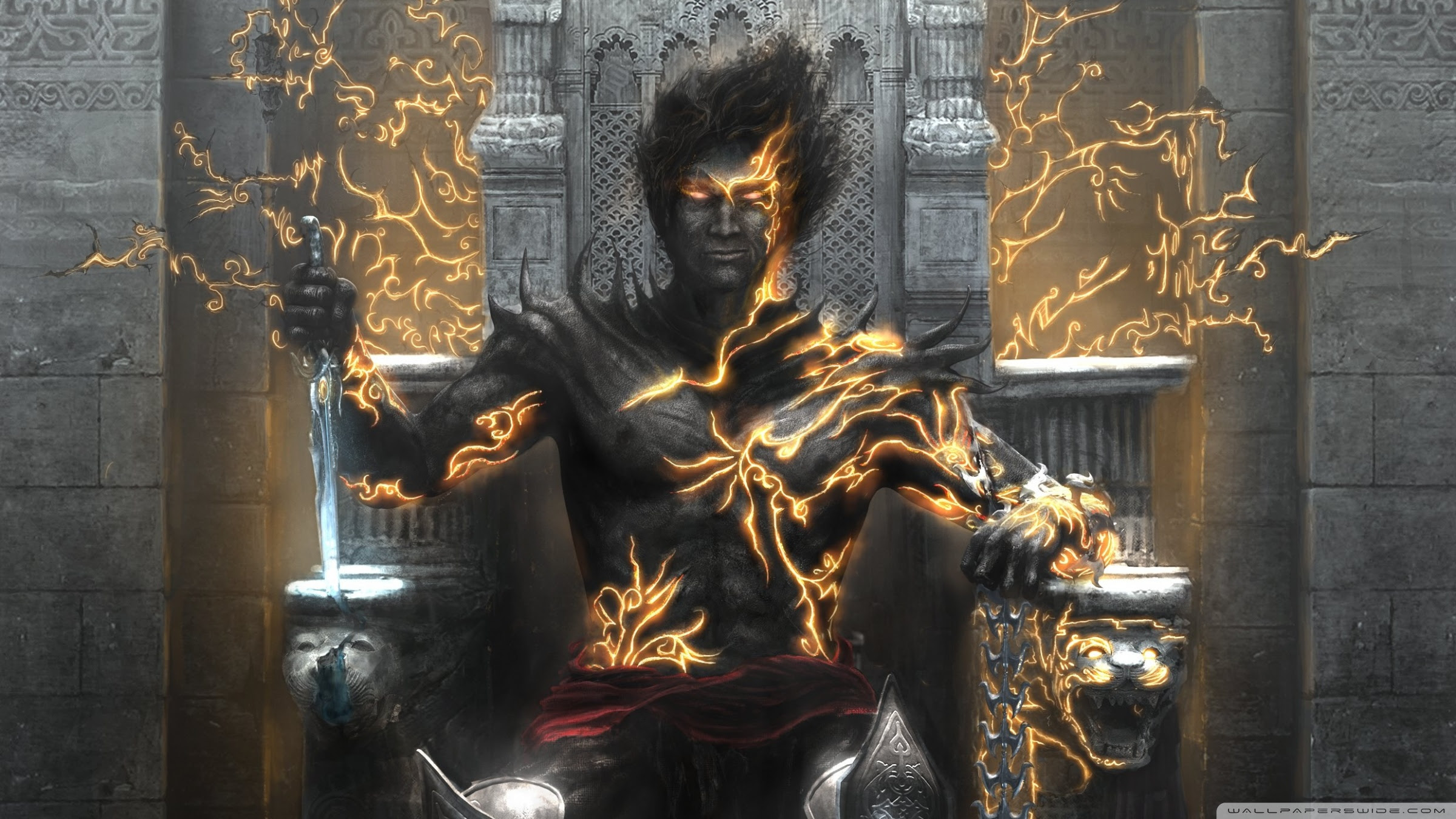 Prince Of Persia The Two Thrones Dark Prince 4k Hd Desktop