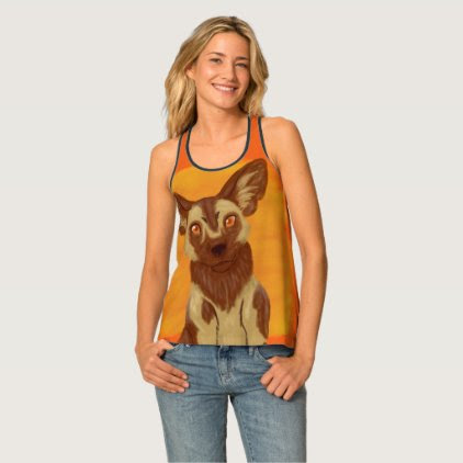 African Wild Dog Tank Top