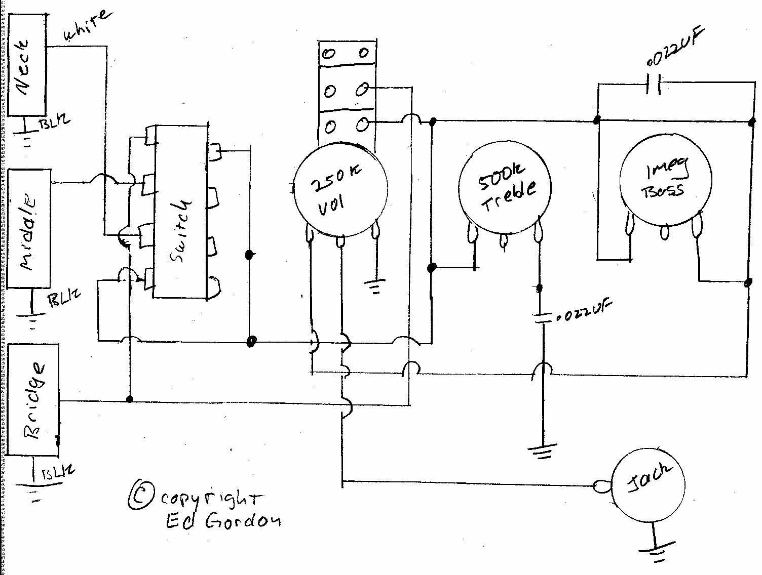 Question Wiring Up My Strat Tone Controls Guitar