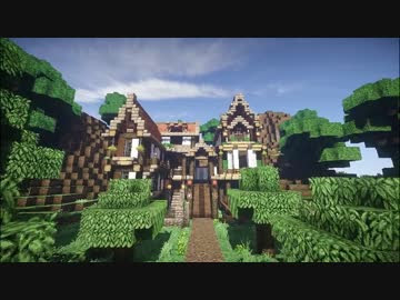 Minecraft まちつく のんびり建築をしてみるよ Part 3 ゆっくり Nicozon