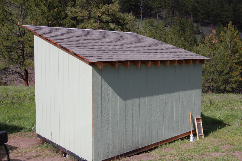 DIY Storage Shed | Montana Animal Farm