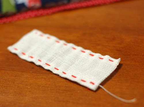 How to make a string quilt pouch 11