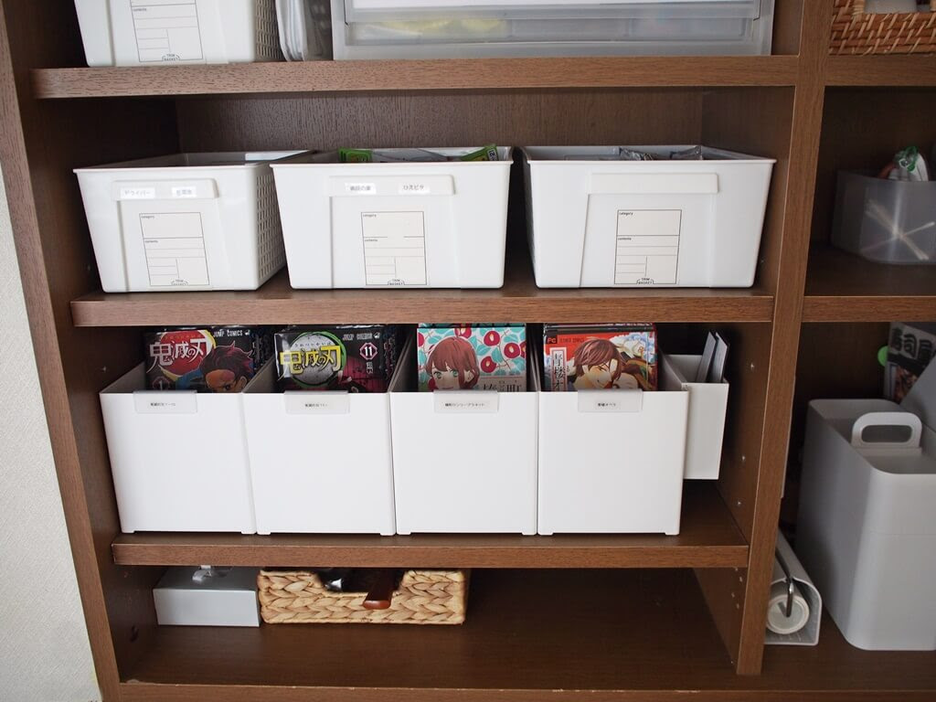 コミック収納におすすめ 漫画本をおしゃれにすっきり収納できるカインズのskitt スキット 100均 無印良品マニアの片付け収納ブログ