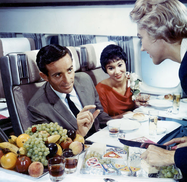 Comida Avion Vintage 3
