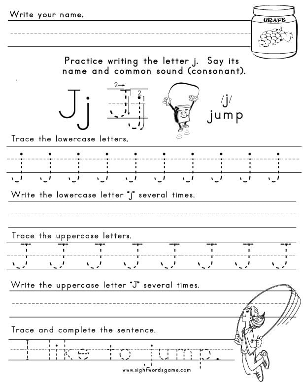 The Letter J