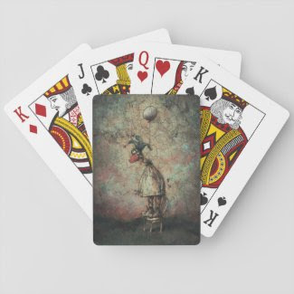 Suicidal Clown Playing Cards
