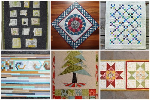 2011 - Wall quilts, swap quilts I sent
