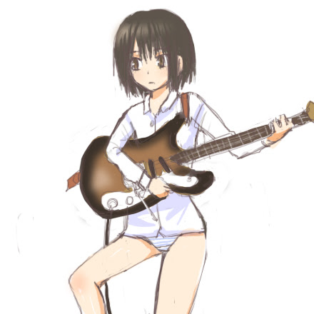 野良箱 エレキギターを弾く女の子